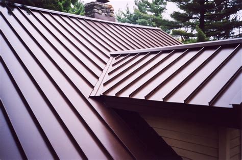 standing seam metal roof on a house|residential standing seam metal roofing.